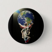 Jesus für die Welt Button (Vorderseite)
