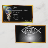 Jesus für die Welt Visitenkarte (Vorne/Hinten)