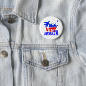 Jesus für Präsidenten 2012 Button (Beispiel)