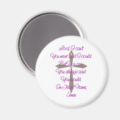 Jesus Gebet Magnet (Vorderseite/Rückseite)