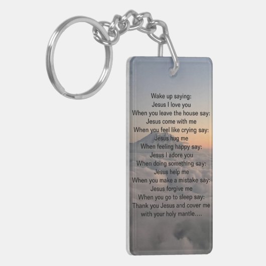 Jesus Gebet Schlüsselanhänger (Vorderseite links)