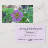 Jesus Gebet Standard, 3,5" x 2,0" Visitenkarte (Vorne/Hinten)