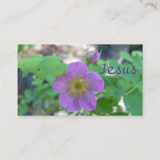 Jesus Gebet Standard, 3,5" x 2,0" Visitenkarte
