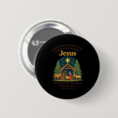 Jesus Geburt Christi Weihnachten Bibel Pjs Kleinki Button (Vorne & Hinten)