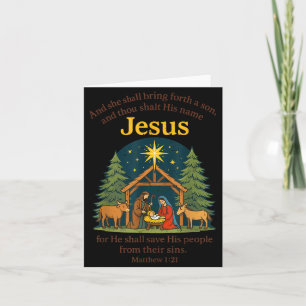 Jesus Geburt Christi Weihnachten Bibel Pjs Kleinki Karte