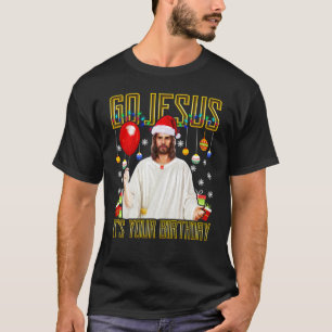 Jesus Geburtstag Weihnachten T-Shirt