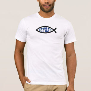 Jesus Gefilte Fish - Jüdische Pessach Humor T-Shirt