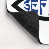 Jesus Gefilte Fish - Jüdischer Pessach Spaß Mousepad (Ecke)