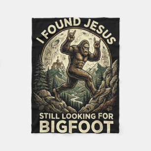 Jesus gefunden, Bigfoot sieht immer noch lustig au Fleecedecke