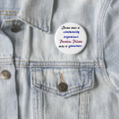 Jesus gegen Pontius Pilatus Button (Beispiel)