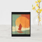 Jesus geht auf dem Wasser  Karte (Gelbe Blume)