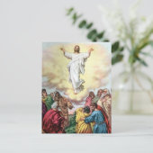 Jesus geht auf die Himmlische Zuhause Postkarte (Stehend Vorderseite)