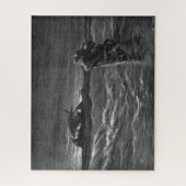 Jesus geht auf Wasser Puzzle (Vertikal)