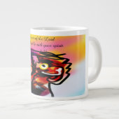 jesus geist  Jumbo-Tasse (Vorderseite Rechts)