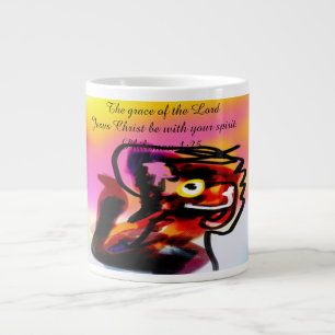 jesus geist Jumbo-Tasse