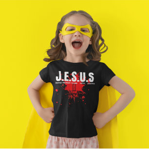 JESUS - Geistliches Gospel-Gebet für Mädchen T-Shirt