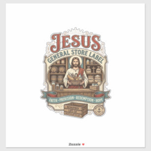 Jesus Gemischtwarenladen Label Jesus Gemischtwaren