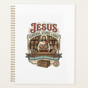 Jesus Gemischtwarenladen Label Jesus Gemischtwaren Planer