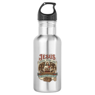 Jesus General Store Etikett Jesus General Store Ch Edelstahlflasche