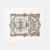 Jesus-Gesangbuch-Seitentypos Jesus-Gesangbuch-Seit Fleecedecke (Vorderseite (Horizontal))