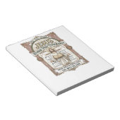 Jesus-Gesangbuch-Seitentypos Jesus-Gesangbuch-Seit Notizblock (angewinkelt)
