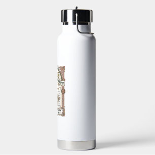 Jesus-Gesangbuch-Seitentypos Jesus-Gesangbuch-Seit Trinkflasche