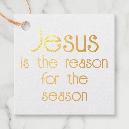 Jesus Geschenkanhänger (Vorderseite)