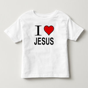 Jesus Geschenke I Liebe Jesus Logo auf T Shirt
