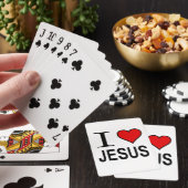 Jesus Geschenke Ich liebe Jesus Spielkarten (In Situ)