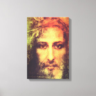Jesus-Gesicht-Leinwand Leinwanddruck