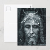 Jesus Gesicht  Postkarte (Vorne/Hinten)