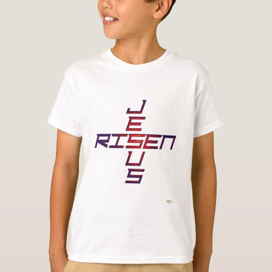 JESUS GESTIEGEN T-Shirt (Vorderseite)