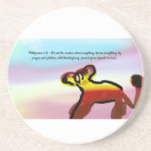 jesus get this getränkeuntersetzer (Vorne)