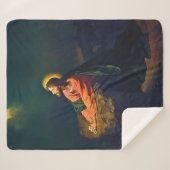 Jesus Gethsemane Agony Garden Mount Olives Hofman Sherpadecke (Vorderseite (Horizontal))