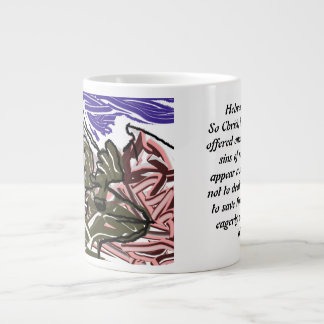 Jesus gewartet Jumbo-Tasse
