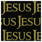 Jesus-Gewebe, für Verkauf! Stoff (Nahaufnahme)