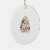 Jesus Gewohnheits-Tracker Glaube Jesus Gewohnheits Keramik Ornament (Rechts)