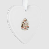 Jesus Gewohnheits-Tracker Glaube Jesus Gewohnheits Ornament (Vorderseite)