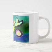 Jesus gib stark  Jumbo-Tasse (Rechts)