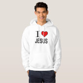 Jesus gibt I Liebe Jesus Logo-Hoody Hoodie (Vorne ganz)