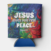 JESUS GIBT IHNEN WIRKLICHEN FRIEDEN (MAN) Sommer v Dosenkühler (Vorderseite)