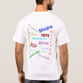 Jesus gibt mir Grund, Shirt (2 Seiten) zu feiern (Rückseite)