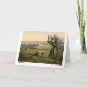 Jesus ging hierher: Cana, Galiläa Karte