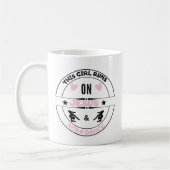 Jesus Girl and Acro dance Girl Funny Kaffeetasse (Links)