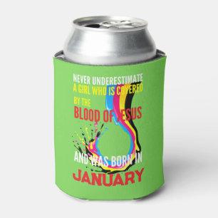 Jesus Girl Geburtstag nie unterschätzen Dosenkühler