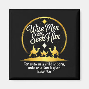 Jesus Glaube 3 Könige Vintage Weise Männer suchen Magnet