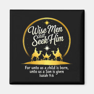 Jesus Glaube 3 Könige Vintage Weise Männer suchen Magnet