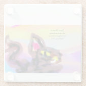 Jesus gleich glasuntersetzer (Rückseite)