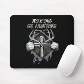 Jesus Go Jagd Genesis 273 Jagd Christlich Mousepad (Mit Mouse)