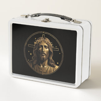 Jesus Gold 1 Metall Brotdose